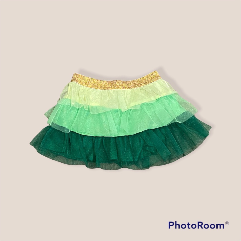 St. Patrick’s tutu ruffles skirt